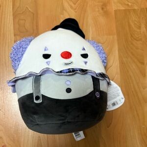 MS. K 8" Black & Purple Clown Halloween 2024 Original Squishmallow m